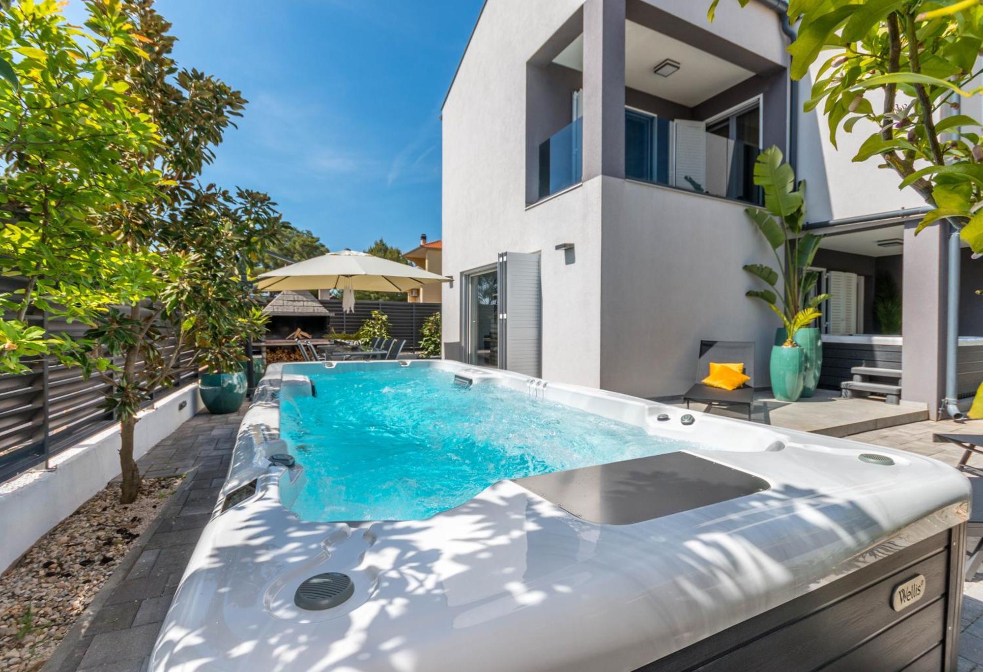 House With Pool Ledenko Apartment Biograd Na Moru Exterior photo
